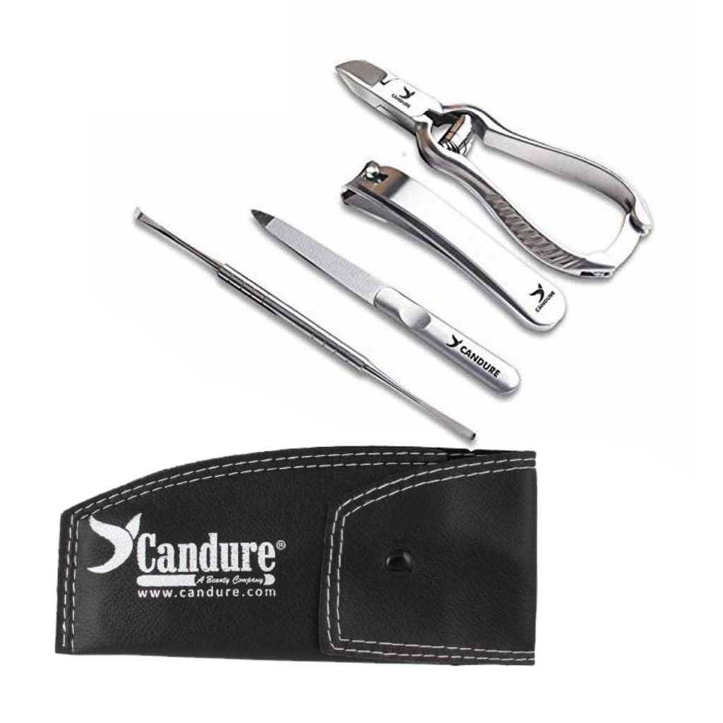 Candure Nail Clippers Cutters Nippers for Thick Toenails Beauty Mind