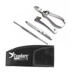 Candure Nail Clippers Cutters Nippers for Thick Toenails