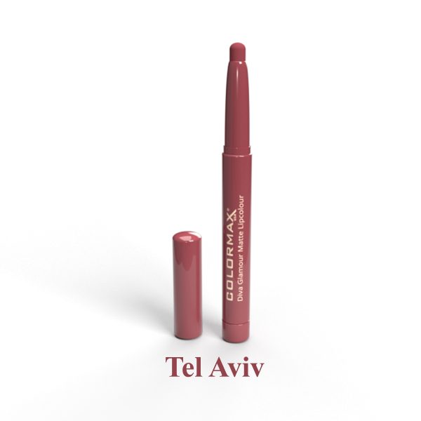 Colormax Diva Glamour Matte Lip Color (Tel Aviv) - Image 1