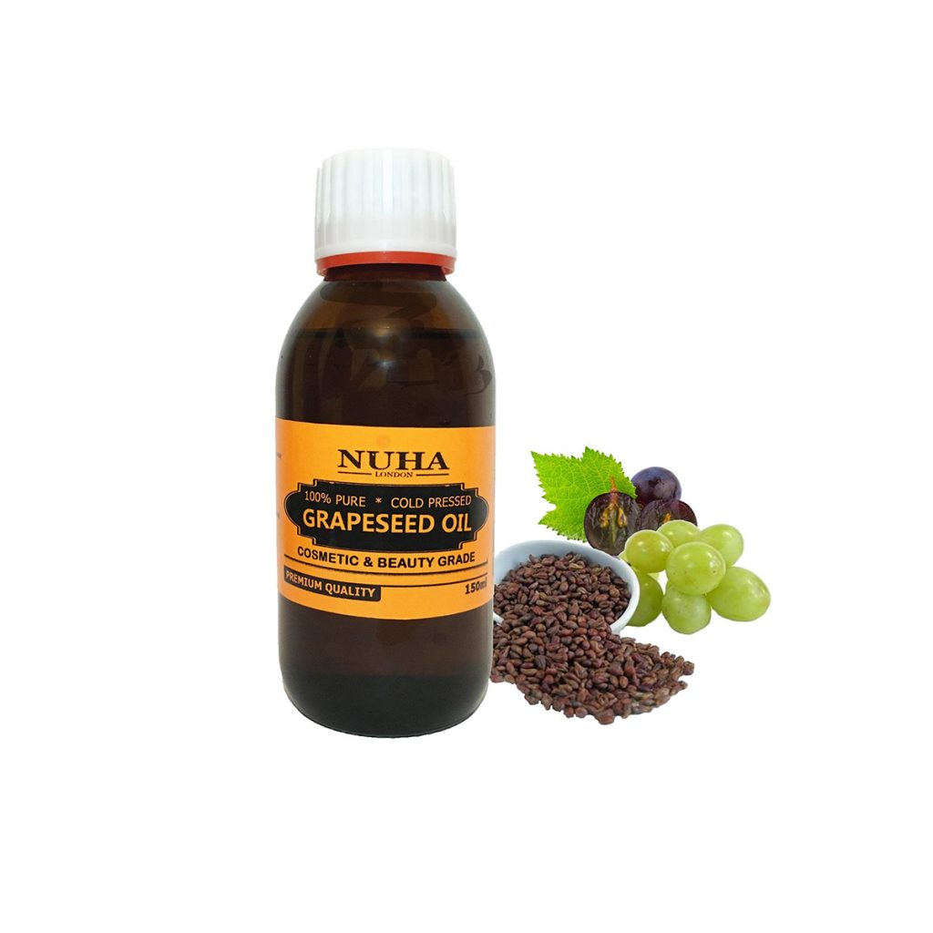 Nuha Pure Cold Pressed Grapeseed Oil 150ml Beauty Mind ll Beauty