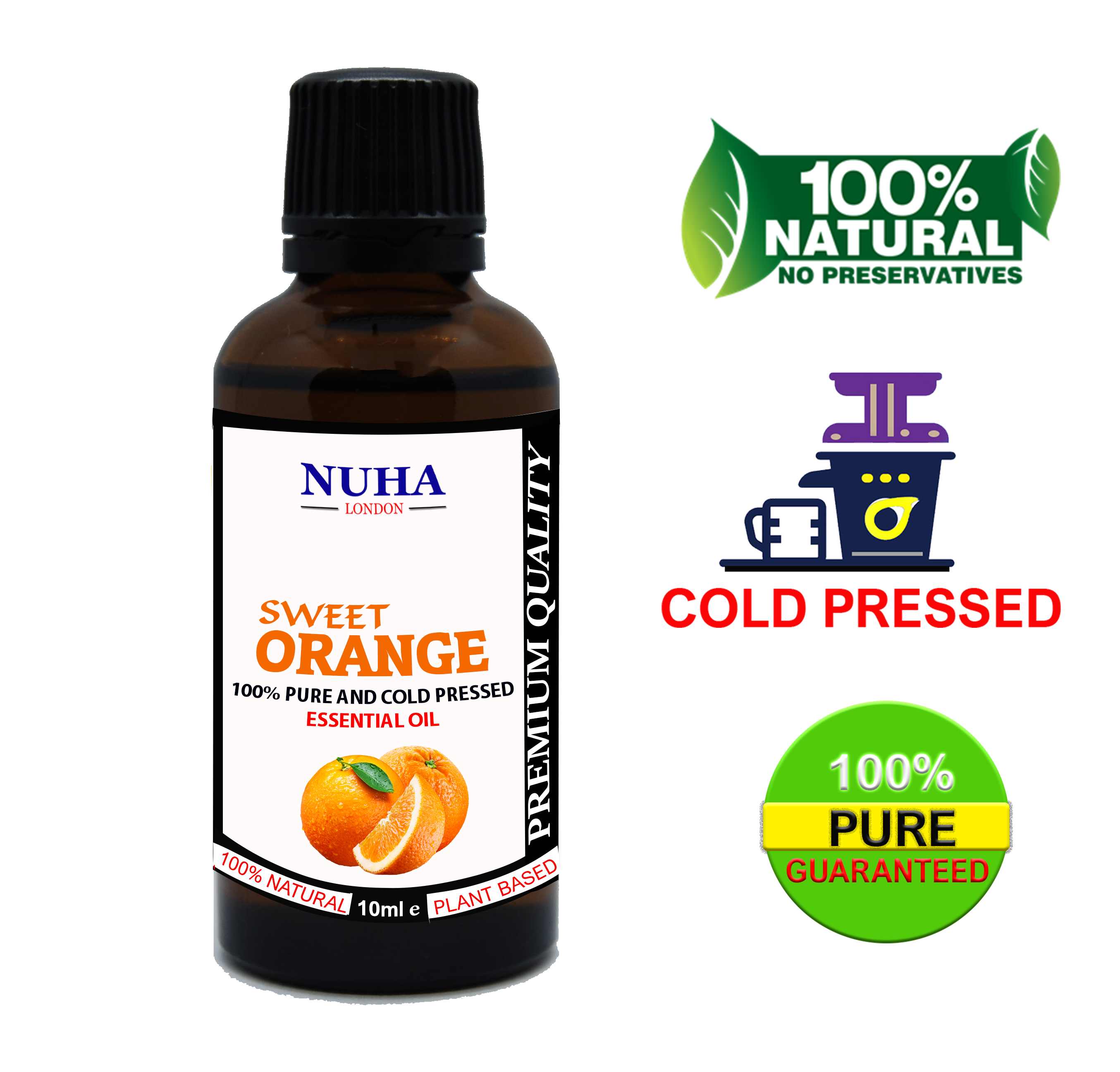 Nuha Sweet Orange Essential Oil 10ml Beauty Mind Ll Beauty