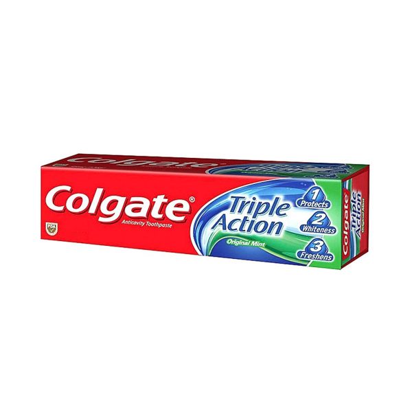 Colgate Triple Action Original Mint Toothpaste 200g - Image 1