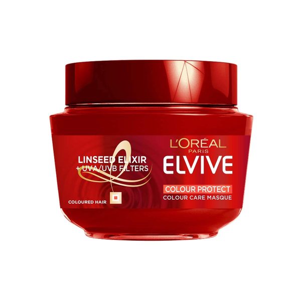L’Oreal Elvive Colour Protect Colour Care Mask 300ml - Image 1