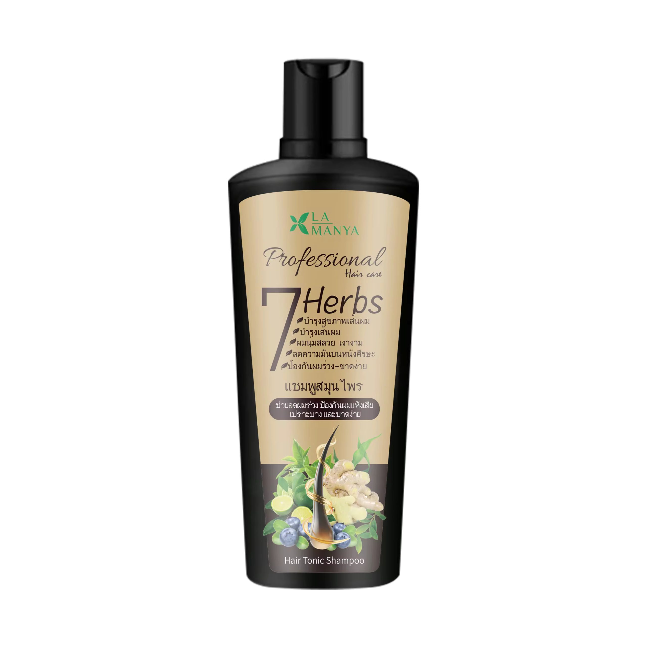 La-Manya-7-Herbs-Anti-Hair-Loss-Hair-Tonic-Shampoo-225ml-scaled La Manya 7 Herbs Anti Hair Loss Hair Tonic Shampoo 225ml - Image 1