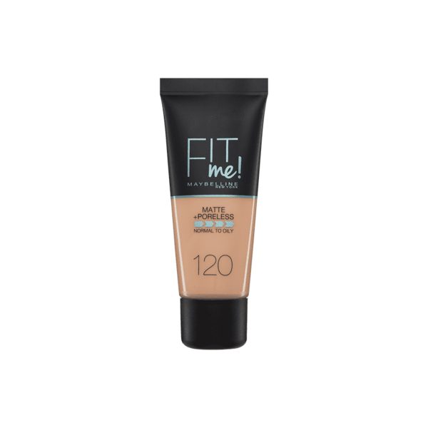 Maybelline Fit Me Matte & Poreless Foundation (120 Classic Ivory) 30ml - Image 1