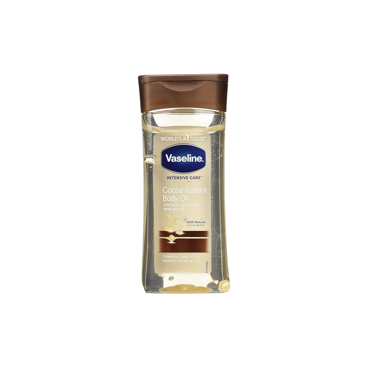 vaseline cocoa butter radiant oil