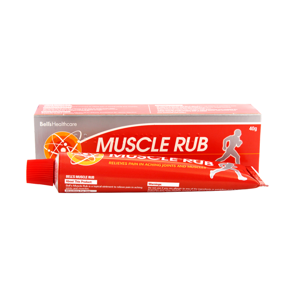 Bell’s Healthcare Muscle Rub 40g Beauty Mind ll Beauty & Cosmetics