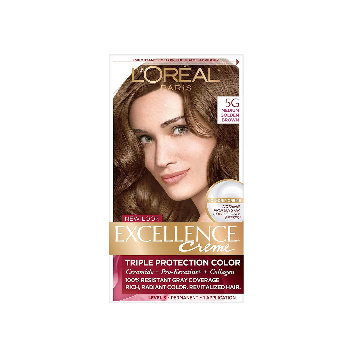 L'Oreal Excellence Hair Color (5G Medium Golden Brown) – Beauty Mind ll  Beauty & Cosmetics Store in Bangladesh