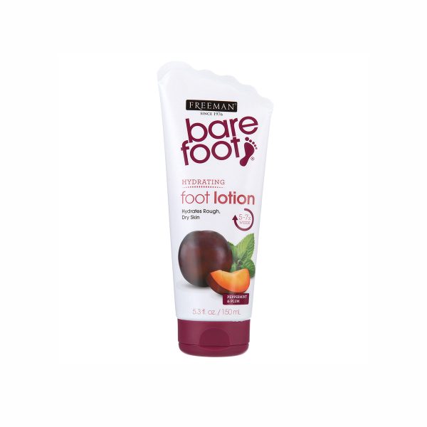 Freeman Bare Foot Peppermint & Plum Hydrating Foot Lotion 150ml - Image 1