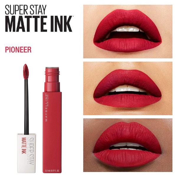 Maybelline SuperStay Matte Ink Lipstick (20 Pioneer) - Image 2