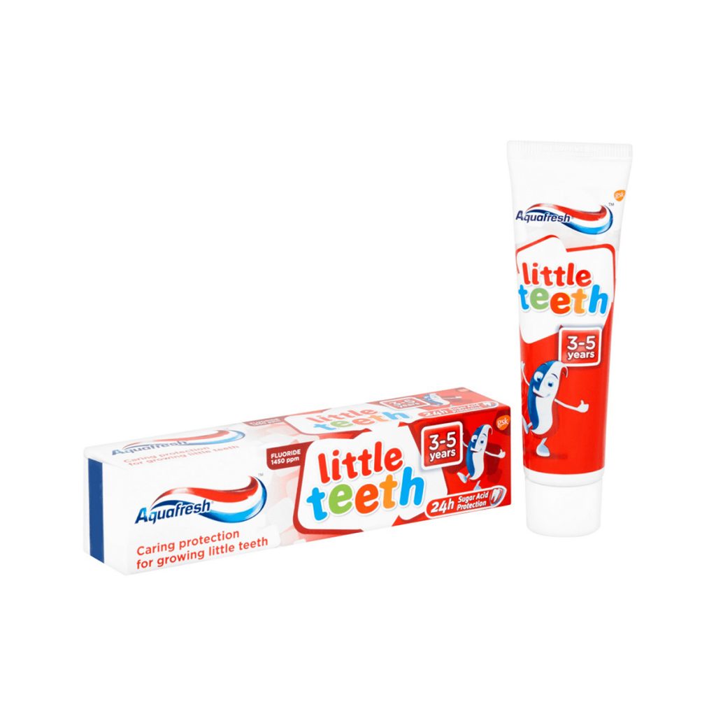 Aquafresh Little Teeth (3-5 years) Baby Toothpaste 50ml – Beauty Mind ...
