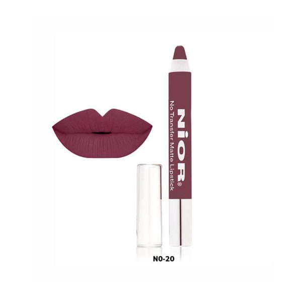 Nior No Transfer Matte Lipstick (Shade #20) - Image 1