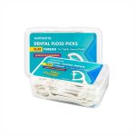 Watsons Flat Thread Dental Floss Picks for Tightly Spaced Teeth 50pcs