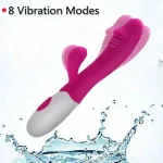 Rechargeable Rabbit Dildo Vibrator G-Spot Massager Sex toys for Women - Image 4