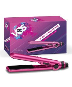 VO5 On-The-Go Mini Styler Hair Straightener (Pink)