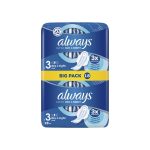 Always Ultra Day & Night Sanitary Pads With Wings (Size 3) 18 Pads