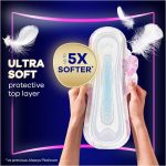 Always Platinum Secure Night Sanitary Pads with Wings (Size 4) 7 Pads - Image 3