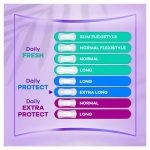 Always Daily Protect Extra Long (XL) Pantyliners (24 Pads) - Image 5