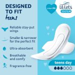 Lil-Lets Teens Day Pads with Wings (14 Pads) - Image 3