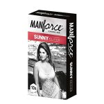 Manforce Sunny Edition Condom Ribbed & Dotted -10 pcs