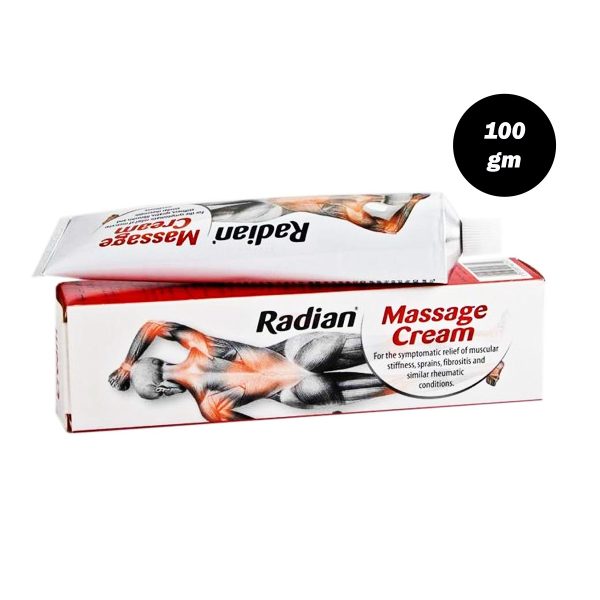 Radian Massage Cream for Instant Relief - 100g - Image 1