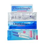 Clear & Simple Pregnancy Test Midstream Stick 20mIU- 2 strips - Image 2