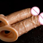Real Skin Penis Extender Lock Type Jumbo Dragon Condoms (8 Inch) - Image 3