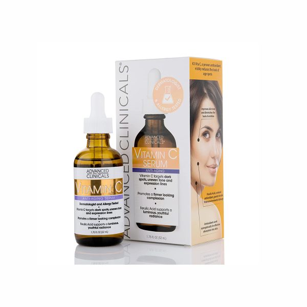 Advanced Clinicals Vitamin C Brightening Serum 52ml - Image 1
