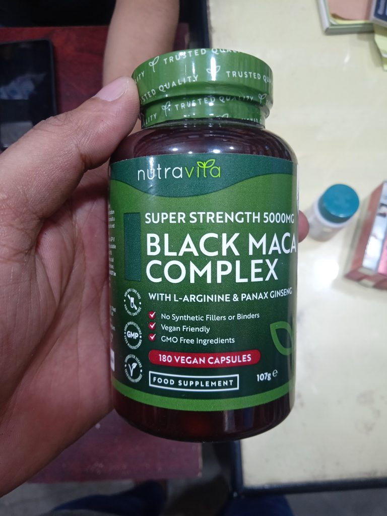 Black Maca Root Complex 5000mg ( for Health & Energy & Power) – Beauty ...