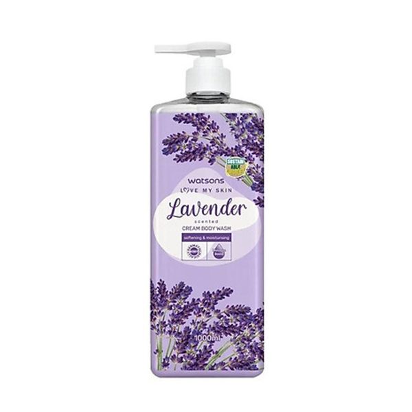 watsons lavender scented Cream body wash 1000ml - Image 1