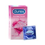 Durex Extra thin Bubblegum Condoms For Men (12 Pcs)