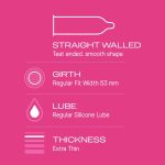 Durex Extra thin Bubblegum Condoms For Men (12 Pcs) - Image 3