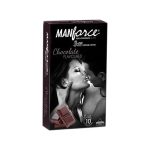 Manforce Dotted Chocolate Flavoured Condom (10 Pcs)