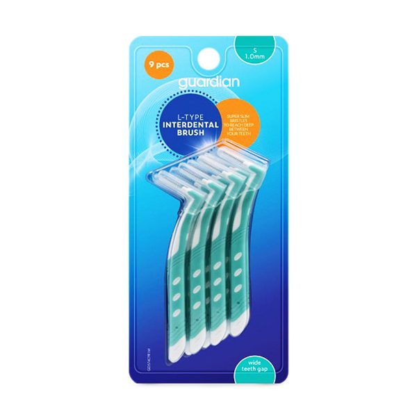 Guardian Interdental Brush 1mm L-Type -9pcs - Image 1