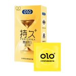 OLO Performa Delay and Long Lasting Dotted Condom 0.01mm 10 pcs