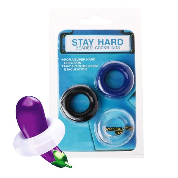 Stay Hard Cock Ring Stop Ejaculation and Erections Last Longer for men - Image 1