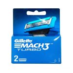 Gillette Mach3 Shaver Replacement Blades-2 blades