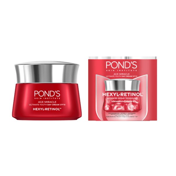 Pond's HEXYL-RETINOL Age Miracle Ultimate Youth Day Cream  45g - Image 3