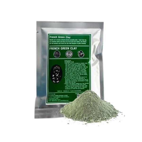 French Green Clay Powder 50g - Image 1