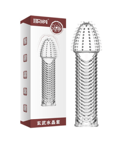 Funda Crystal Clear Gripped Style Dragon Condom