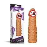 Lovetoy Penis Extender Raise Dot Reusable Condom For Men