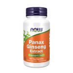 NOW supplements, panax ginseng (root) 500 mg-100 veg capsule