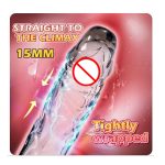 Snailage Realistic Crystal Reusable Dragon Condoms For Men - Image 5