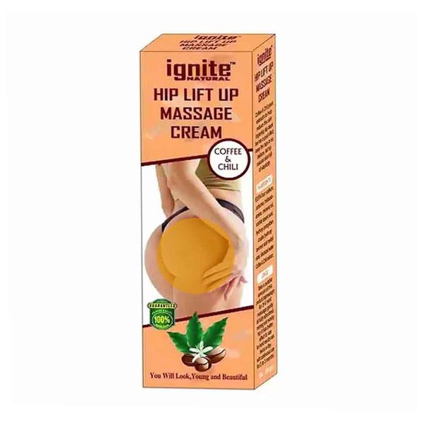 Ignite Natural Hip Lift Up Massage Cream -150gm - Image 1