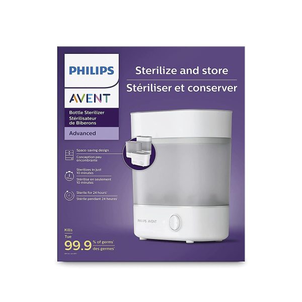 Philips Avent Advanced Baby Bottle Steriliser and Store - Image 1