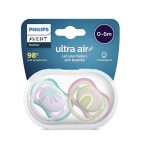 Philips Avent Ultra Air Soothers for Babies 0-6 Months