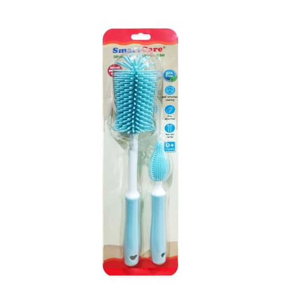 SmartCare Silicone Bottle Brush Set for Baby - Image 1