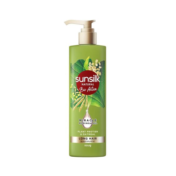 Sunsiilk Natural Bio Active Miracle Moringa Oil Long Hair Shampoo 380ml - Image 1