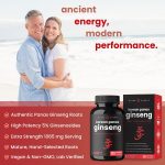 NutraChamps Korean Red Panax Ginseng Supplement 120 Capsules - Image 2
