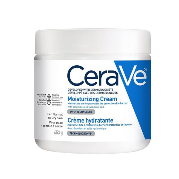 CeraVe Moisturizing Cream For Normal To Dry Skin 453g - Image 1